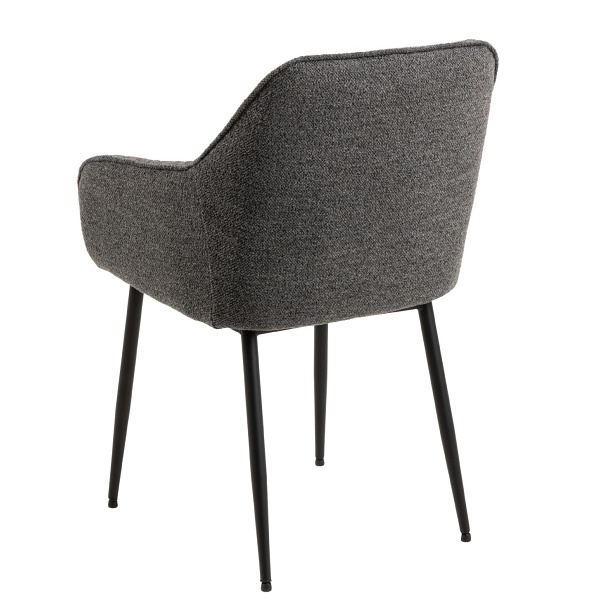 Krzesło Brooke antracytowe Monza - ACTONA